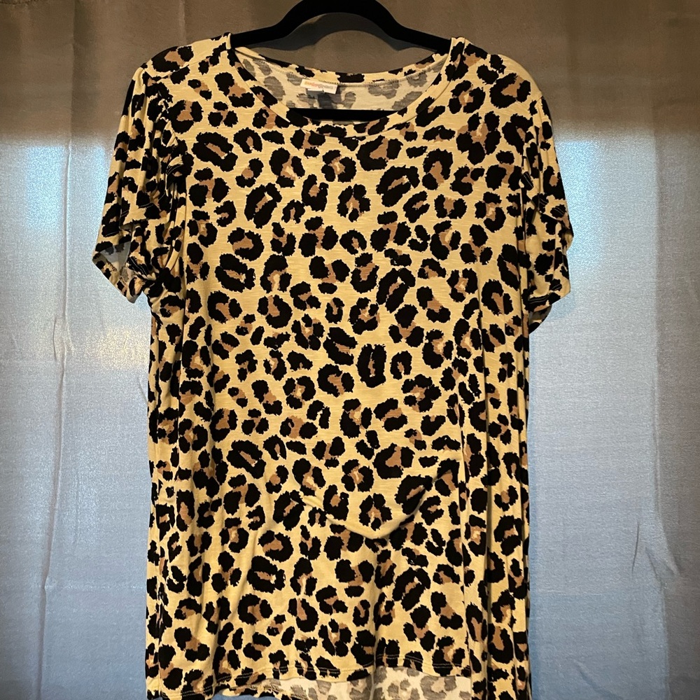 LULAROE olive leopard